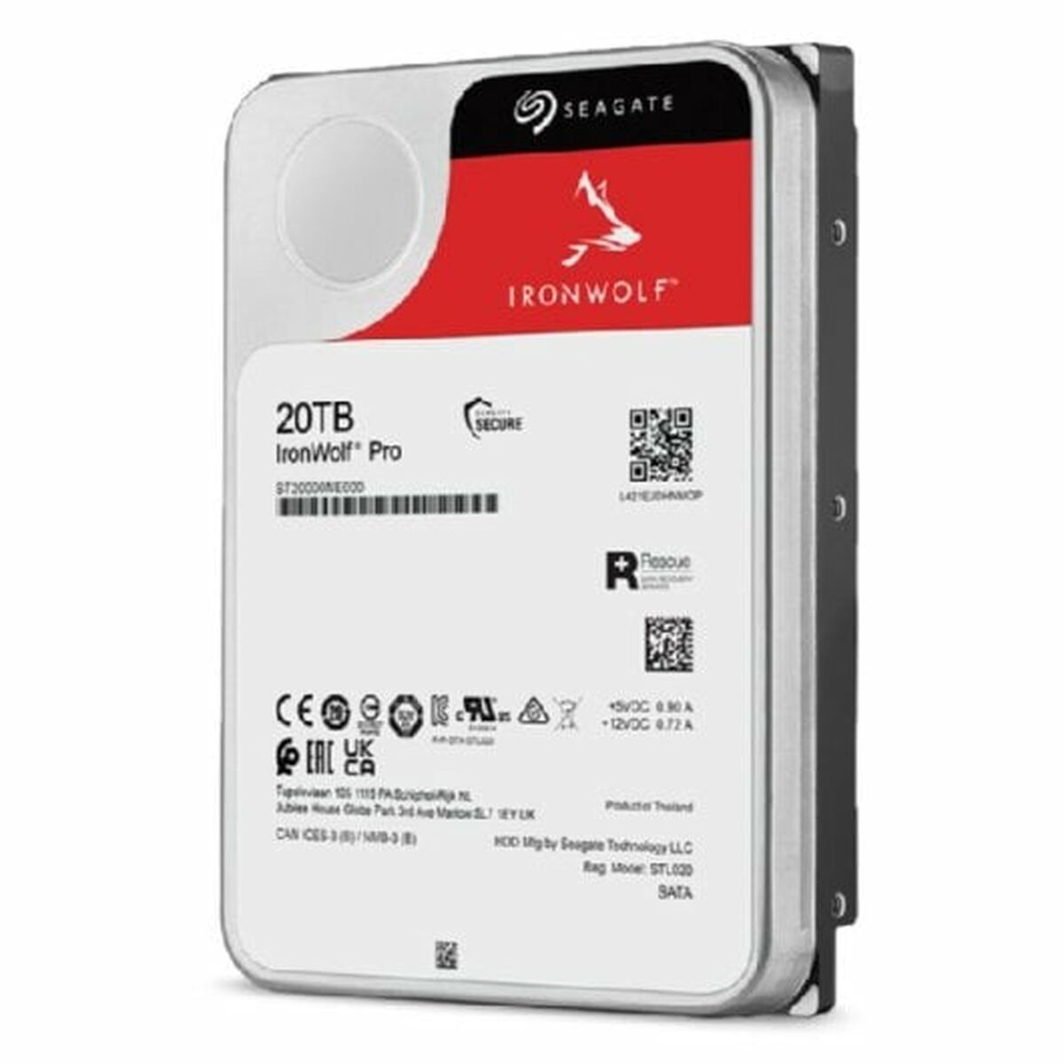 Merevlemez Seagate 3,5" 20 TB